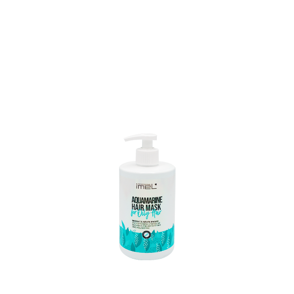 Εικόνα της Imel Aquamarine Hair Mask For Oily Hair 500ml