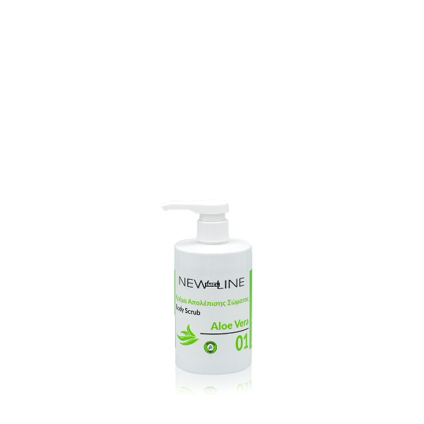 Εικόνα της Κρέμα Απολέπισης Σώματος New Line Aloe Vera 500ml