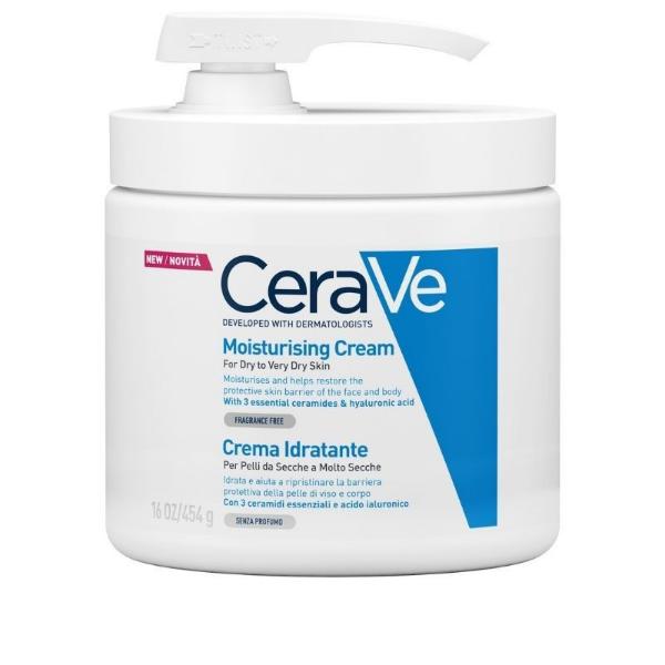Εικόνα της CeraVe Ενυδατική Κρέμα Προσώπου - Σώματος με Υαλουρονικό 454 ml