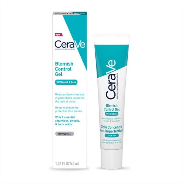 CeraVe Blemish Control Gel για ατέλειες και δέρμα με τάση ακμής 40ml