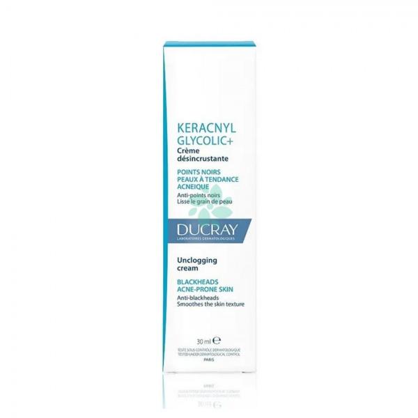 Εικόνα της Ducray Keracnyl Glycolic+ 24ωρη Ενυδατική Κρέμα Προσώπου 30ml