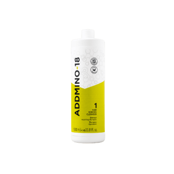 Εικόνα της ADDMINO-18 No1 HAIR REBORN CLEANSER (Σαμπουάν επανόρθωσης)1000ML