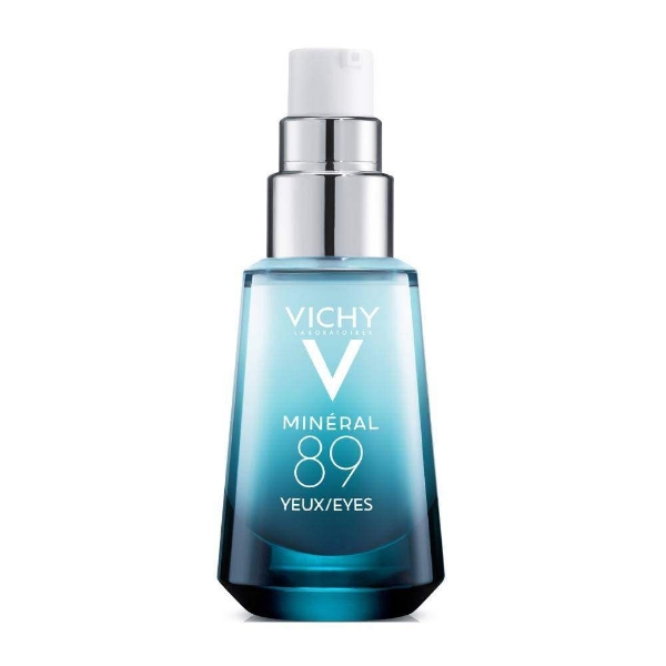 Κρέμα ματιών Vichy Mineral 89 Eyes 15ml με υαλουρονικό οξύ για ενυδάτωση και φροντίδα της ευαίσθητης περιοχής γύρω από τα μάτια