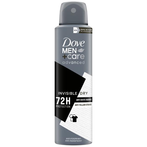 Εικόνα της DOVE DEO SPRAY 150ML MEN & ADVANCED