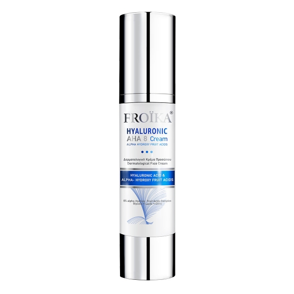 Κρέμα ανάπλασης προσώπου με AHA 8% Froika Hyaluronic AHA-8 50ml