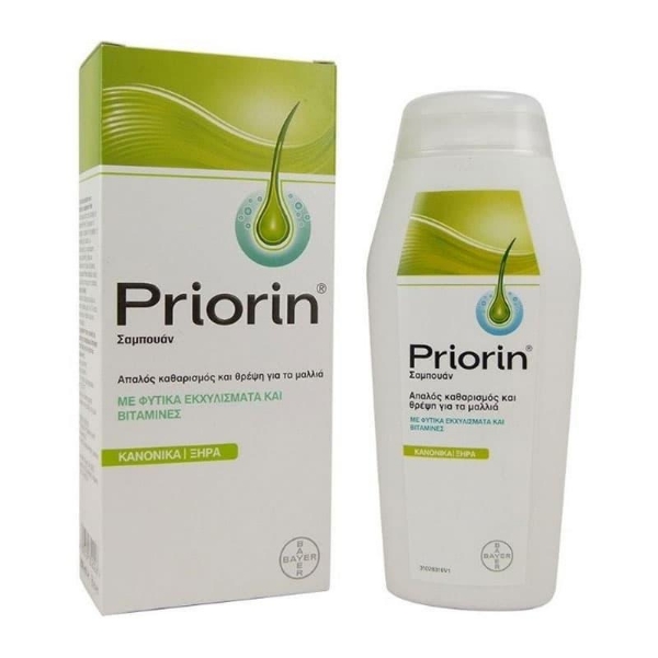 Σαμπουάν για κανονικά και ξηρά μαλλιά Priorin 200ml