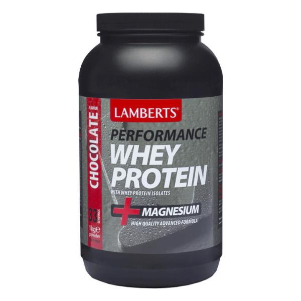 Εικόνα της Lamberts Performance Whey Protein & Magnesium Πρωτεΐνη 1kg