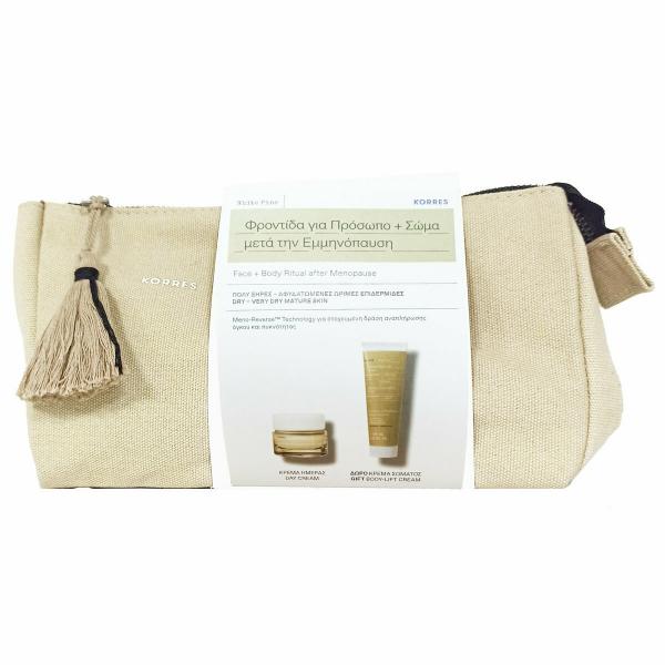 Εικόνα της Korres White Pine Day Cream Dry Mature Skin Σετ Περιποίησης