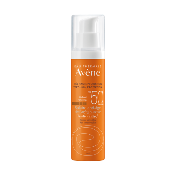 Εικόνα της AVENE SOLAIRE ANTI-AGE TEINTEE SPF50+ 50ML (με Χρώμα)