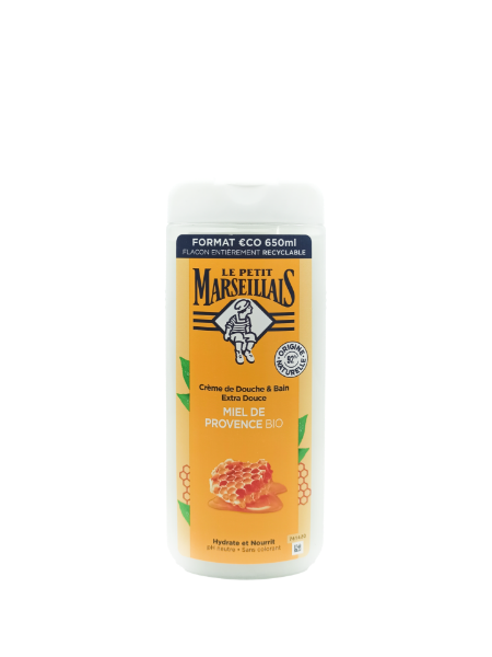 Εικόνα της LE PETIT MARSEILLAIS ΑΦΡΟΛΟΥΤΡΟ 650ml BIO ΜΕΛΙ