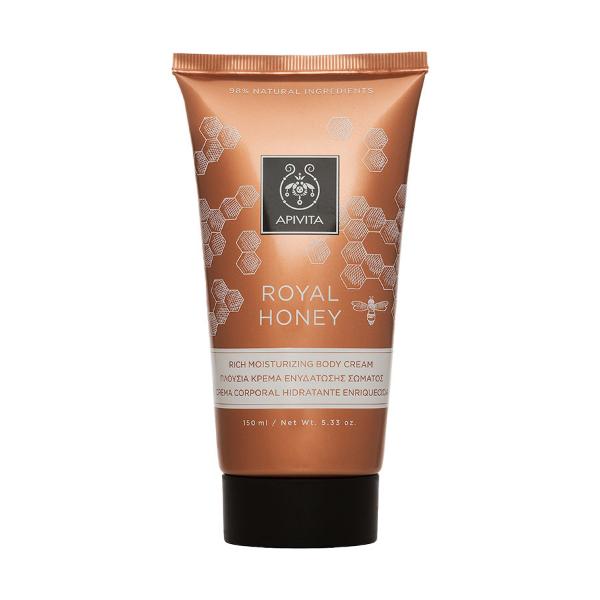 Εικόνα της Apivita Royal Honey Rich Moisturizing Body Cream 150ml