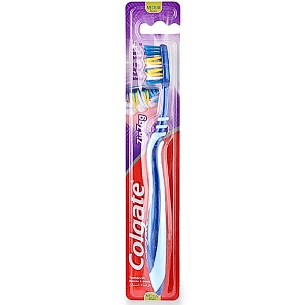 Εικόνα της COLGATE ΟΔΟΝΤΟΒΟΥΡΤΣΑ ZIG ZAG MEDIUM ΜΕΤΡΙΑ