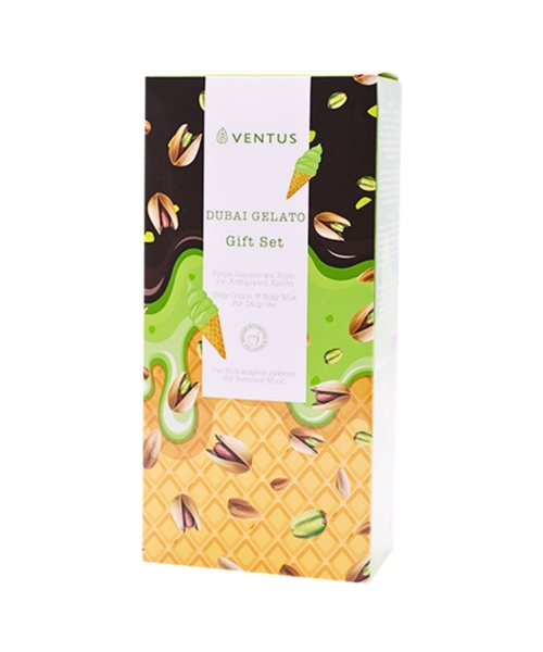 Ventus Dubai Gelato Σετ με Body Mist & Κρέμα Σώματος 2τμχ