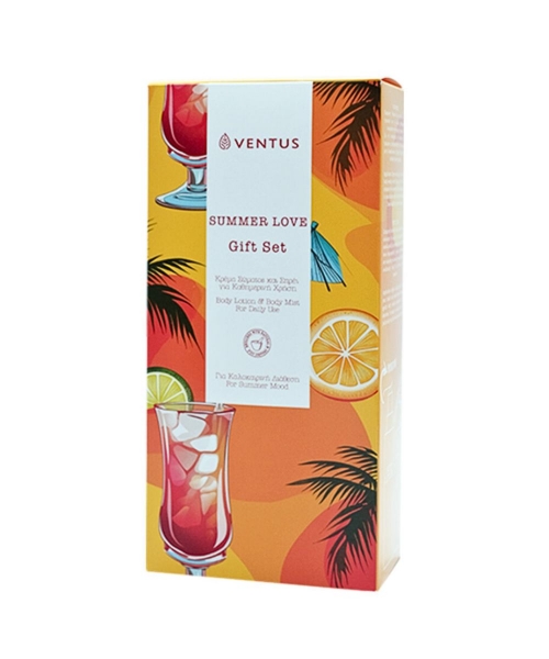 Ventus Summer Love Σετ με Body Mist & Κρέμα Σώματος 2τμχ