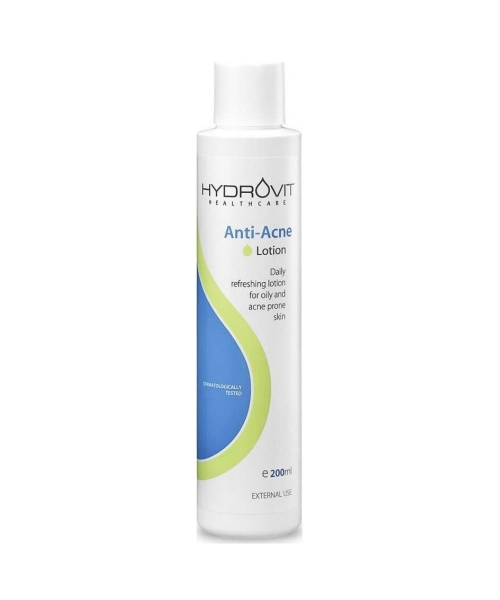 Εικόνα της Hydrovit Anti-Acne Lotion Καθαρισμού Προσώπου για Ακμή 200ml