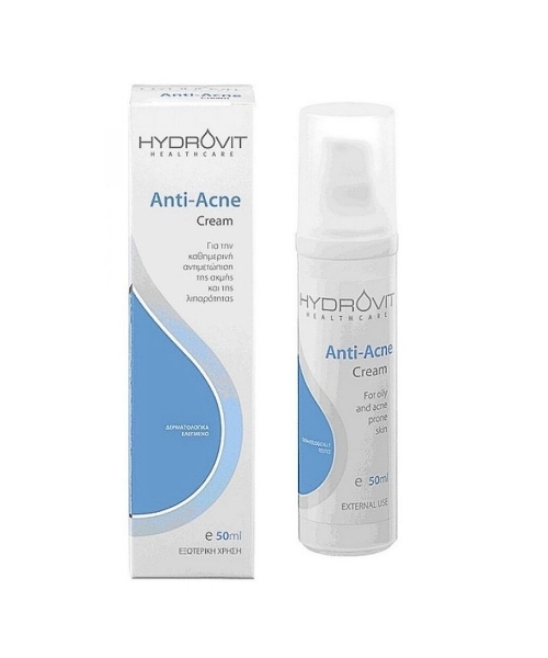 Εικόνα της Hydrovit Anti-Acne Cream Κρέμα για την Ακμή 50ml