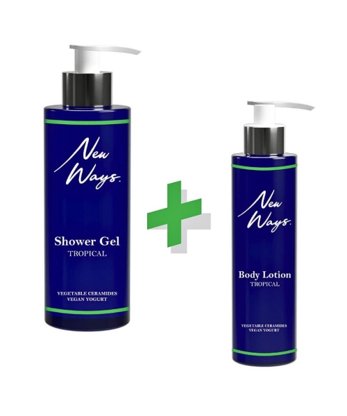 Εικόνα της ΣΕΤ Shower gel TROPICAL 400ml & Body lotion TROPICAL 250ml