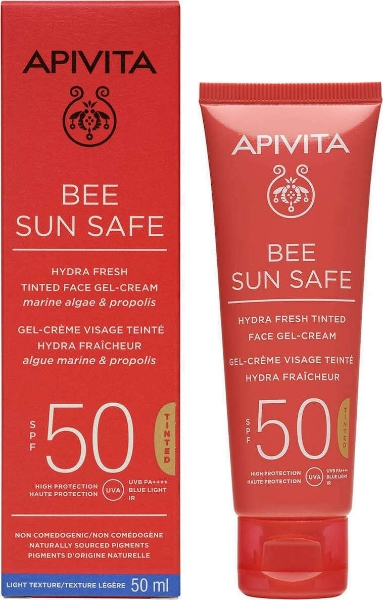 Εικόνα της Apivita Bee Sun Safe Hydra Fresh SPF50 με Χρώμα 50ml
