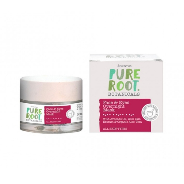 Εικόνα της Ventus Pure Root Mάσκα Προσώπου & Ματιών Νυκτός 50ml