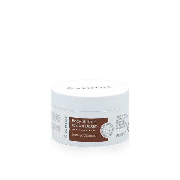 Ventus Brown Sugar Body Butter 250ml βούτυρο σώματος με άρωμα καστανής ζάχαρης