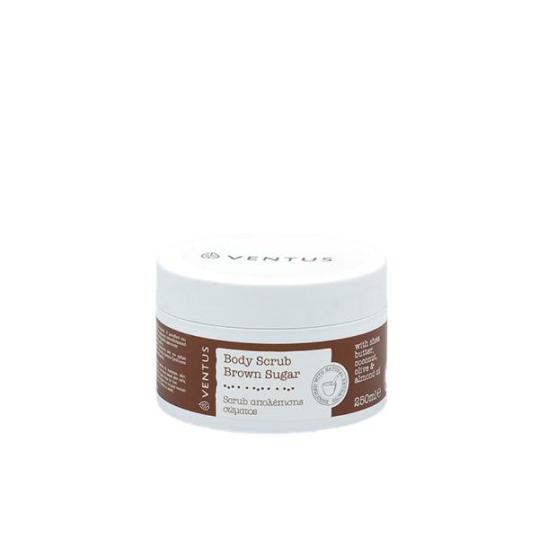 Ventus Brown Sugar Vegan Body Scrub 250ml απολεπιστικό σώματος με άρωμα καστανής ζάχαρης