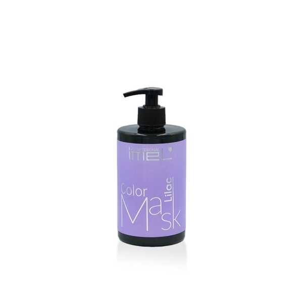 Χρωμομάσκα μαλλιών Imel Color Mask Lilac 500ml σε λιλά απόχρωση για βαμμένα μαλλιά