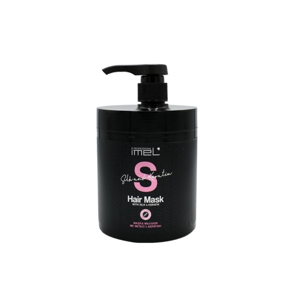 Εικόνα της Imel Silk & Keratin Μάσκα Μαλλιών 1000ml