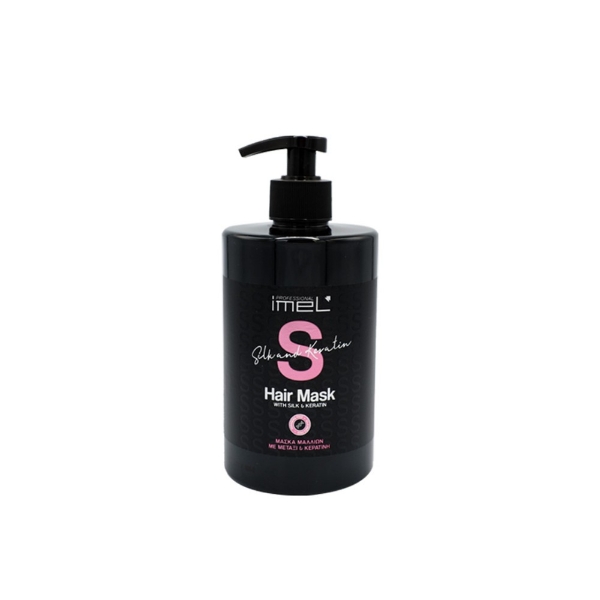 Εικόνα της Imel Silk & Keratin Μάσκα Μαλλιών 500ml