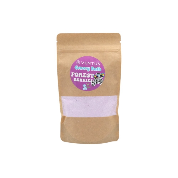 Ventus Groovy Bath Forest Berries Magic Sparkling Powder 250ml άλατα μπάνιου σε σκόνη