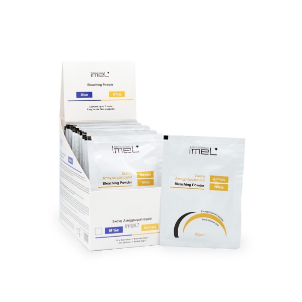 Εικόνα της Σκόνη Αποχρωματισμού White - Φακελάκια 20x25gr