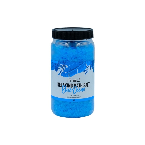 Εικόνα της Άλατα Μπάνιου Imel Pure Relief Blue Ocean Kiss 1kg
