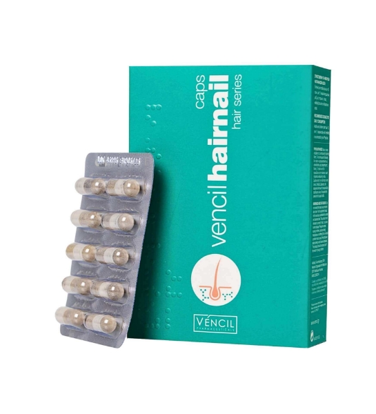 Εικόνα της Vencil Hairnail 30 Caps Συμπλήρωμα Διατροφής για Μαλλιά-Νύχια