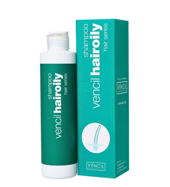Εικόνα της Vencil Hairoily Shampoo 200ml Σαμπουάν για Λιπαρά Μαλλιά