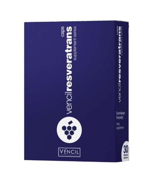Εικόνα της Vencil Resveratrans 30 Caps Καρδιαγγειακή Υγεία και Υγεία Οστών