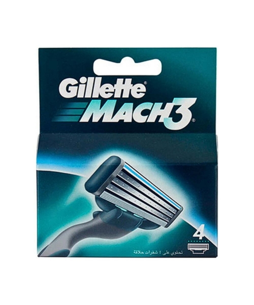 Εικόνα της Gillette Mach3 Ανταλλακτικές Κεφαλές 4τμχ