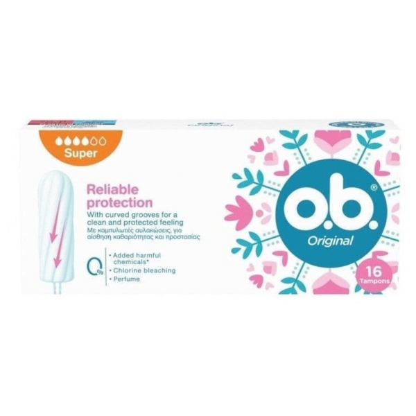 Εικόνα της O.B. Original Ταμπόν Super 16τμχ