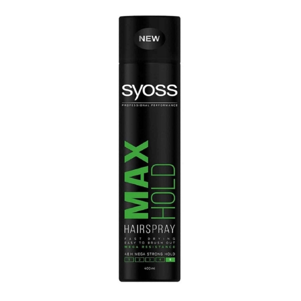Εικόνα της Syoss Hairspray Laca Mega Forte Spray Μαλλιών για Κράτημα 400ml