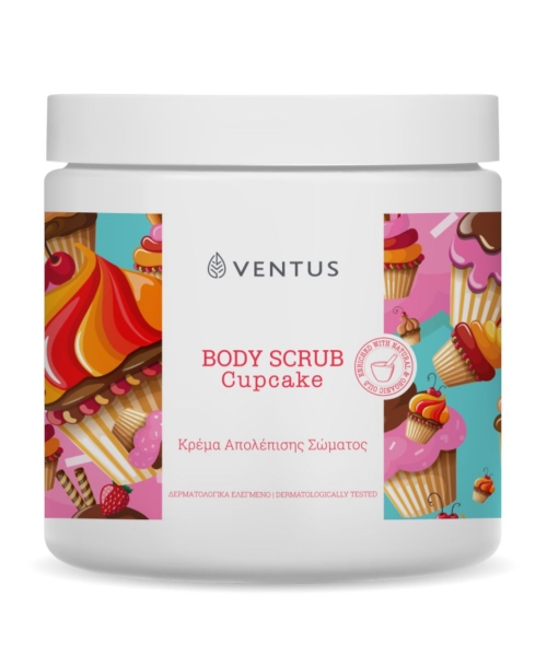 Εικόνα της Ventus Cupcake Κρέμα Απολέπισης Σώματος 1000ml