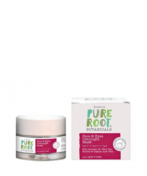 Εικόνα της Ventus Pure Root Mάσκα Προσώπου & Ματιών Νυκτός 50ml
