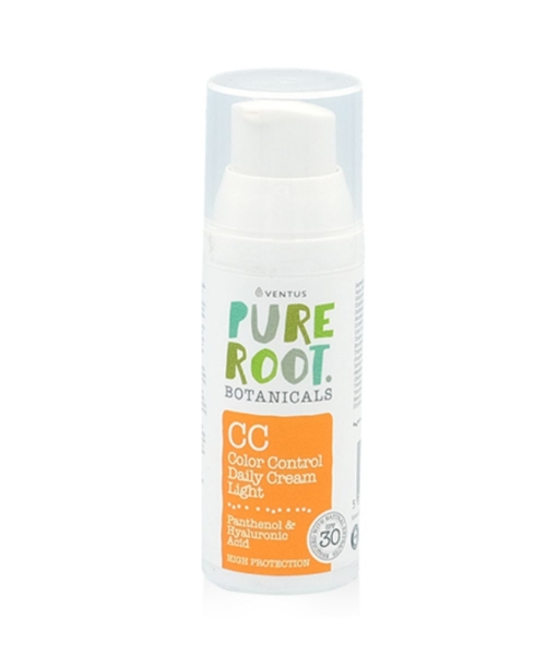 Εικόνα της Ventus Pure Root Αντηλιακή Κρέμα Προσώπου CC Light 50ml