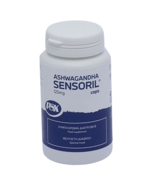 Εικόνα της PSK Ashwagandha Sensoril 60 Caps Συμπλήρωμα για Φυσική Ευεξία