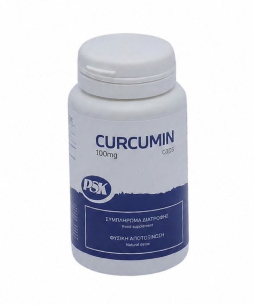 Εικόνα της PSK Curcumin 60 Caps Για Φυσική Αποτοξίνωση του Οργανισμού
