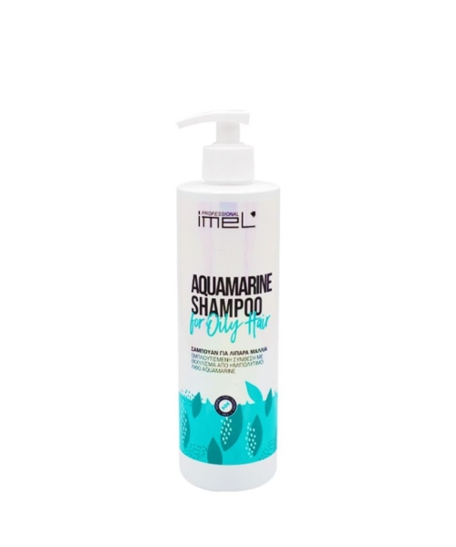 Εικόνα της Imel Aquamarine Shampoo For Oily Hair 500ml