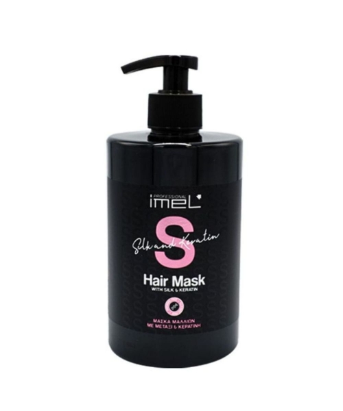 Εικόνα της Imel Silk & Keratin Μάσκα Μαλλιών 500ml