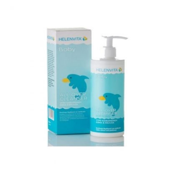 Helenvita Baby 2 σε 1 βρεφικό σαμπουάν και αφρόλουτρο με αντλία 1000ml