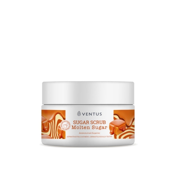 Ventus Molten Sugar απολεπιστικό σώματος 250ml με κρυστάλλους ζάχαρης