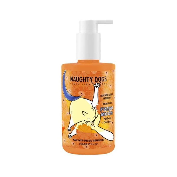 Vegan σαπούνι ευαίσθητης περιοχής Fresh Moon 250ml της Naughty Dogs